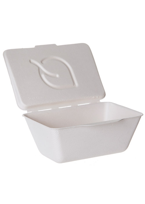 envase de comida para llevar ecológico y compostable