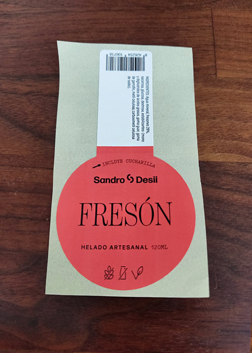 precinto de seguridad personalizado para tarrina de helado